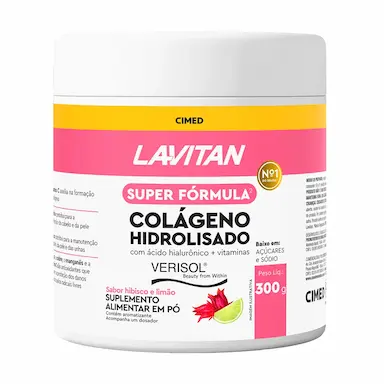 Lavitan-Super-Formula-Verisol-Colageno-Hidrolisado-Acido-Hialuronico-Sabor-Hibisco-e-Limao-300g-1.webp